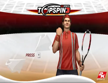 Top Spin 3 screen shot title